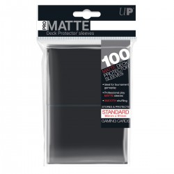 Ultra Pro Sleeve Matte - Black (100)
